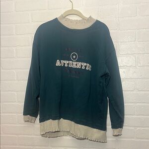 Vintage Sweatshirt Stefano International Size Medium 100% Cotton